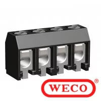 listwy zaciskowe (terminal blok) śrubowe do montażu powierzchniowego 950-D-SMD-DS. firmy WECO, raster 5mm