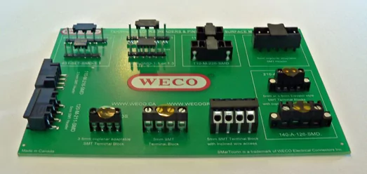 Złącza firmy Weco (Niemcy,Kanada) typu Terminal block- SMarTconn ® SMT