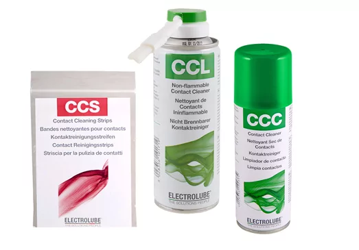 CCC Contact Cleaner C/ CCL Contact Cleaner / CCS- Preparaty czyszczące do smarowania, zabezpieczania i zwiększania wydajności styków elektrycznych