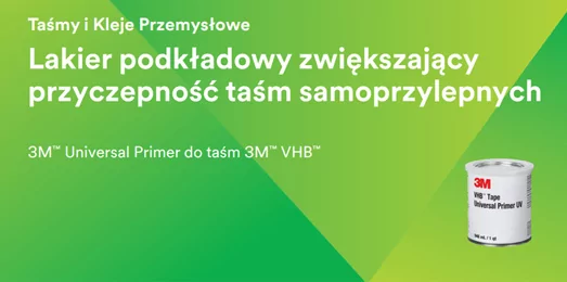 Taśmy i Kleje Przemysłowe- Lakier pokładowy zwiększający przyczepność taśm samoprzylepnych 3M