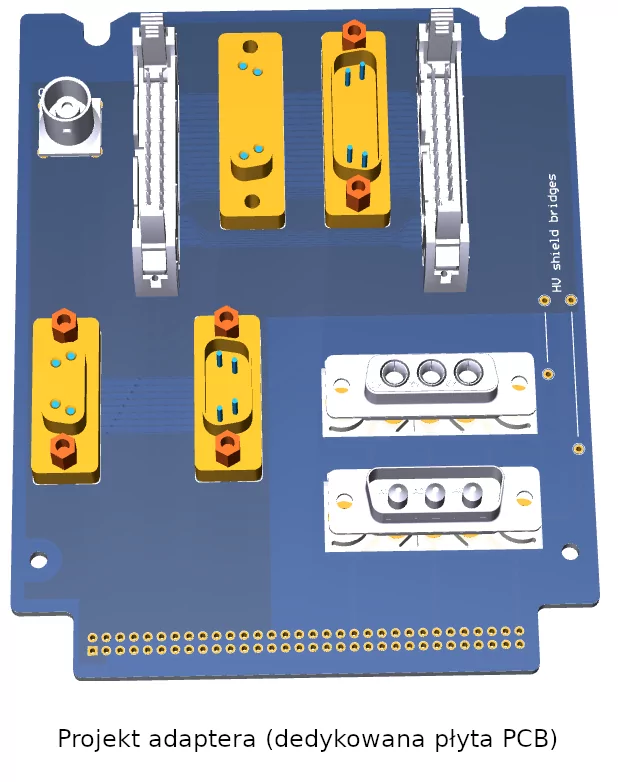 projekt adaptera (dedykowana płyta PCB) Semicon