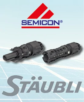 Semicon i Staubli złącza MC4