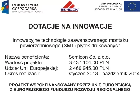 Projekt µBGA: 7 program ramowy Unii Europejskiej dotyczący opracowania technologii produkcji kulek do układów µBGA pt. „A Novel System for the Production of World’s First Micro Ball Grid Array (μBGA) Spheres for Enabling the EU Electronics Industry to Produce Smaller Electronics Goods”