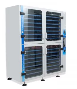 Magazyn i szafy z automatyczną kontrolą temperatury i wilgotności JUKI/ESSEGI – Magazyn ISM2000 Storage System/JUKI/ESSEGI – Szafa ISM500 Storage System/EMT Electronics – X Treme Series, Semicon