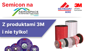 Chemia lotnicza, produkty 3M, narzędzia... Semicon na targach lotniczych.