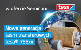 Nowa generacja taśm transferowych tesa 755xx w ofercie Semicon