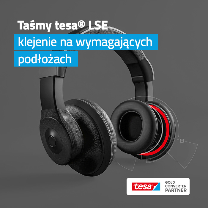 „Taśma samoprzylepna tesa® do podłoży LSE”