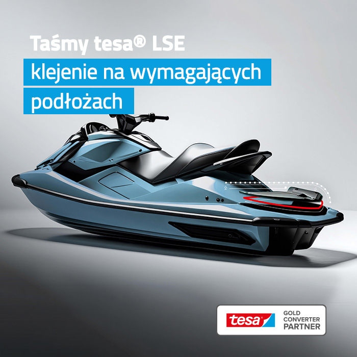 „Taśma samoprzylepna tesa® do podłoży LSE”