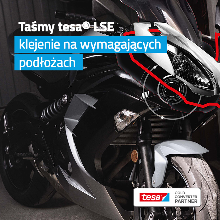 „Taśma samoprzylepna tesa® do podłoży LSE”